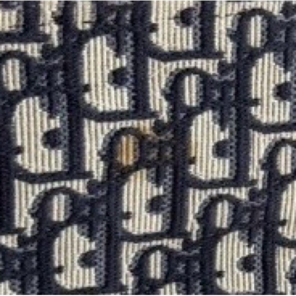 Dior Navy Monogram Tote Bag - Picture 15 of 15